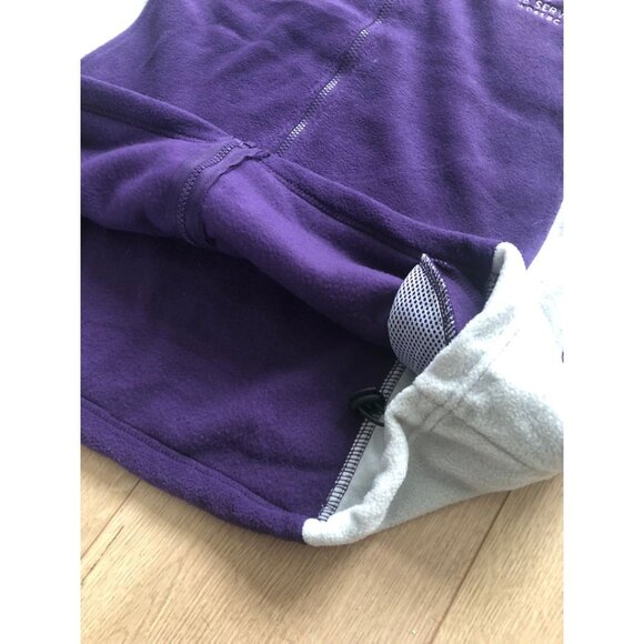 NWOT - DC Classic Purple and Grey Lucky Logger Fleece Zipper Jacket - XL - Picture 7 of 16